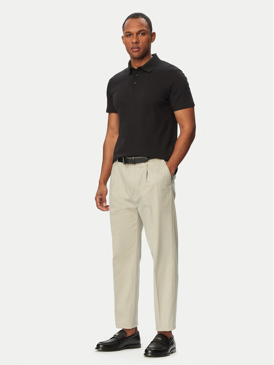 Calvin Klein Calvin Klein Pólóing LV04LH204G Fekete Regular Fit