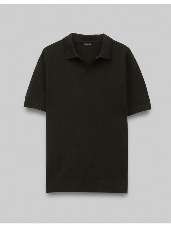 Borgio Borgio Polo Provaglio Zielony Classic Fit