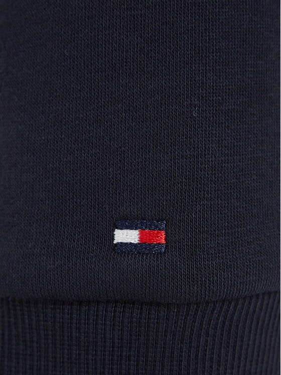 Tommy Hilfiger Tommy Hilfiger Mikina KB0KB08497 S Tmavomodrá Regular Fit