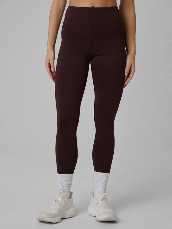 4F 4F Legginsy EVERYWEAR Brązowy ciemny Slim Fit