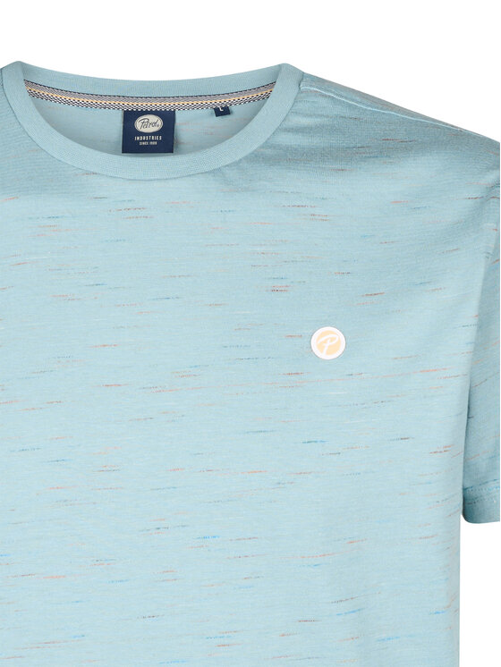 Petrol Industries Petrol Industries T-Shirt M-1050-TSR641 Błękitny Regular Fit