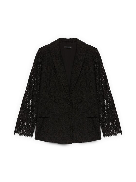 Fiorella Rubino Fiorella Rubino Giacca outdoor Q016T000254N033 Nero Slim Fit