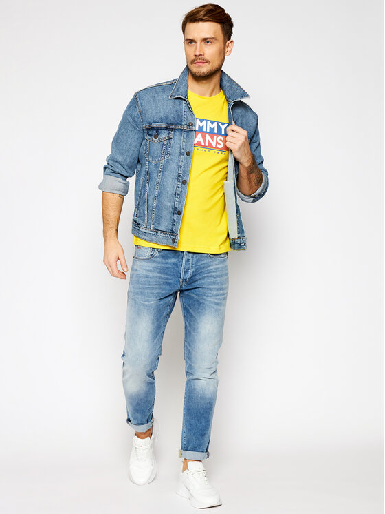 Tommy Jeans T-shirt Tjm Contrast Color 
