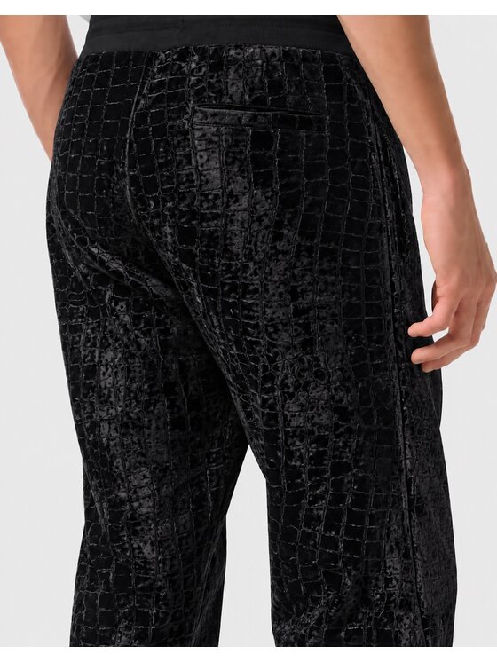 PHILIPP PLEIN PHILIPP PLEIN Pantaloni da tuta 32012 Nero Jogger Fit