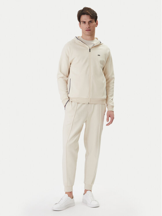 BOSS BOSS Bluză Sense 50557206 Bej Regular Fit