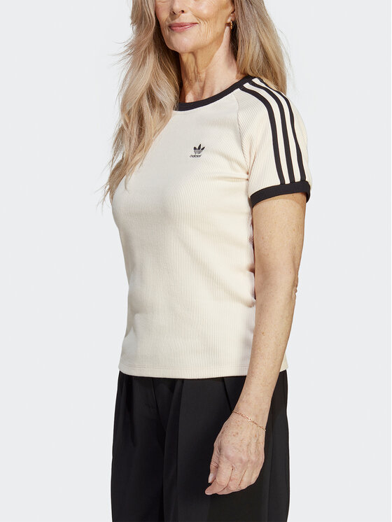 T-shirt 3-Stripes Slim T-Shirt IC5463 Beige