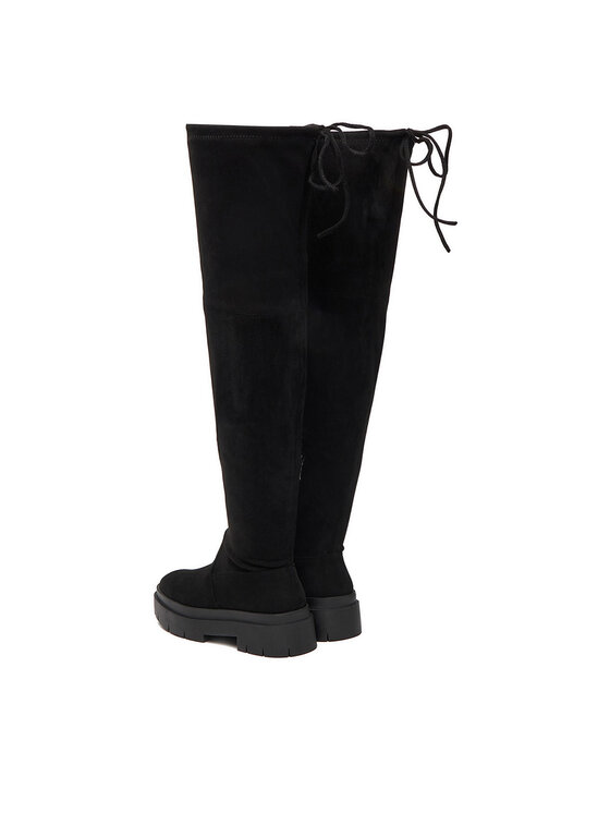 DeeZee DeeZee Čizme preko koljena 8761-2 Crna