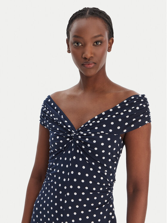 MICHAEL Michael Kors MICHAEL Michael Kors Rochie de zi MR683GLKA7 Bleumarin Regular Fit