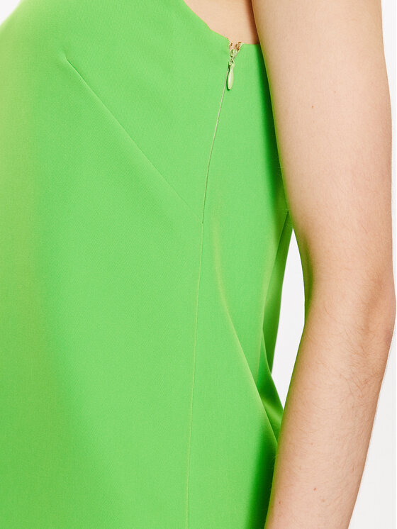 Just Cavalli Just Cavalli Vasaras kleita 74PBO935 Zaļš Regular Fit