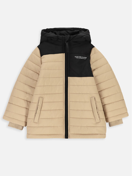 Coccodrillo Coccodrillo Зимно яке ZC3152110OBK Бежов Regular Fit