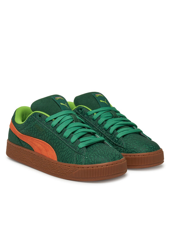 Puma Puma Sneakersy Suede XL TMNT 401304 01 Zelená