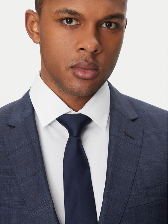 BOSS BOSS Garnitur H-Huge 50535401 Niebieski Slim Fit