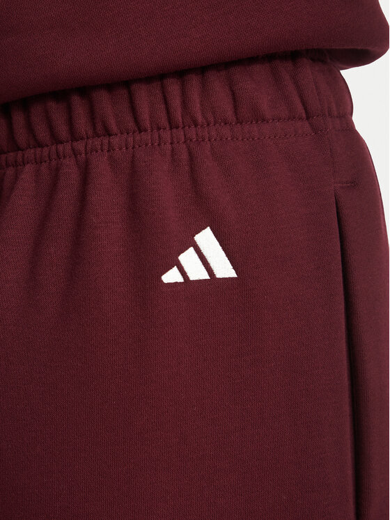 adidas adidas Pantaloni da tuta Adidas Damskie 3-Stripes KU0332 Bordeaux Loose Fit