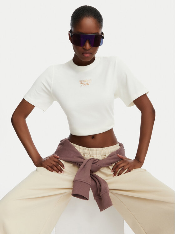 Reebok Reebok T-shirt Nikolina RK25708CCW Crema Regular Fit