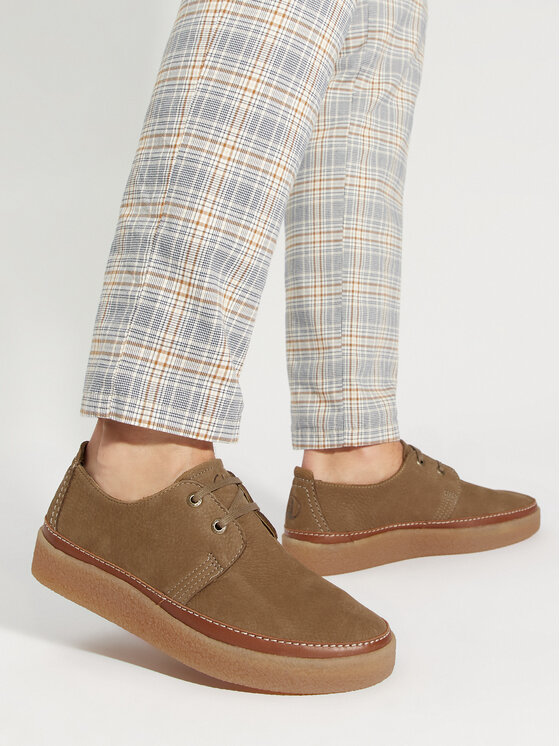 Clarks Clarks Półbuty Clarkwood Low 26176868 Brązowy
