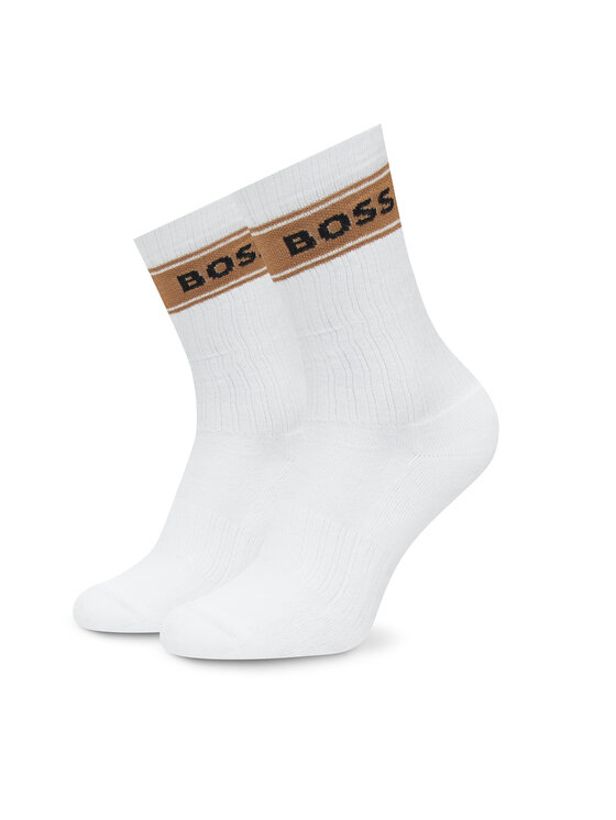 BOSS BOSS Sada 3 párů pánských vysokých ponožek 50543637 Barevná
