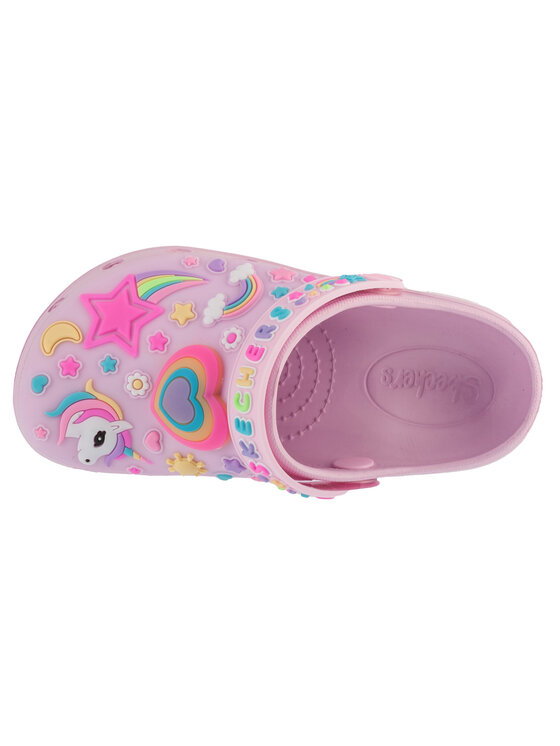 Skechers Skechers Klapki Heart Charmer - Girly Land Różowy
