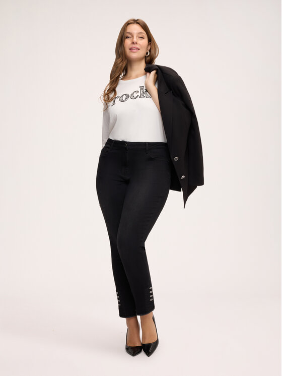 Fiorella Rubino Fiorella Rubino Jeans P40ET005453N033 Nero Skin Fit