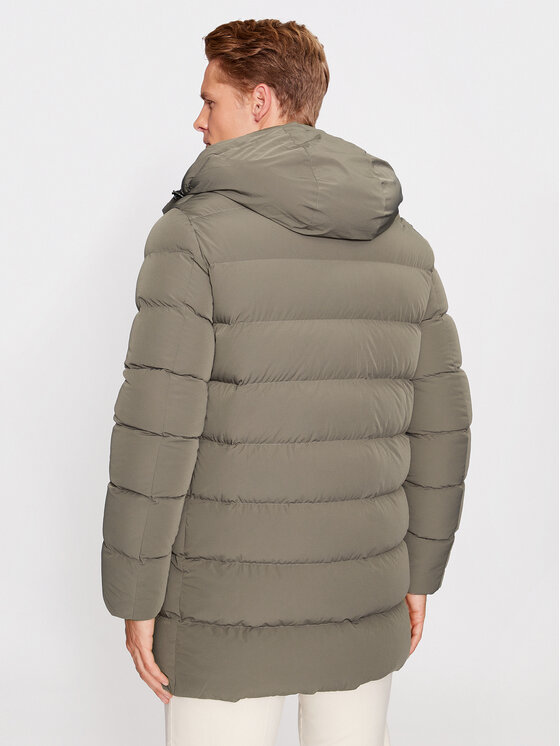 Hetregó Hetregó Kurtka puchowa Parker 8K436M 23WU07 Szary Regular Fit
