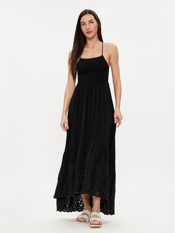Maaji Maaji Vsakodnevna obleka 2123CLD004 Črna Regular Fit