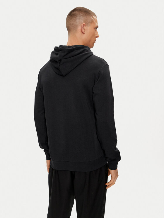 adidas adidas Džemperis Essentials+ Made With Hemp HR8618 Juoda Regular Fit