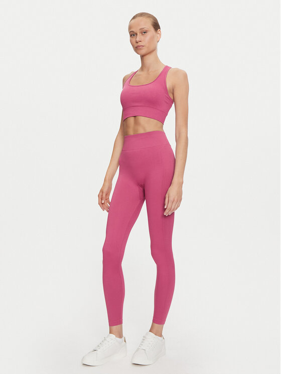 4F 4F Legginsy 4FWAW24TFTIF278 Różowy Slim Fit