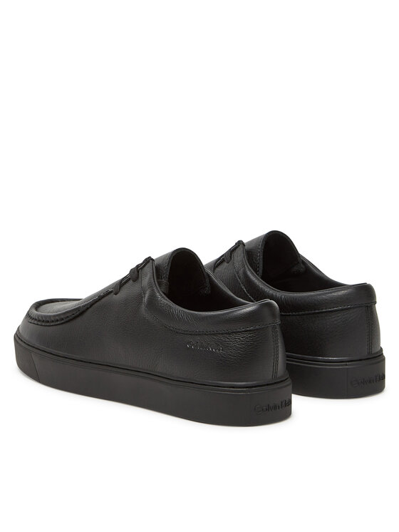 Calvin Klein Calvin Klein Halbschuhe Hybrid Apron Lace Up Lth HM0HM01893 Schwarz