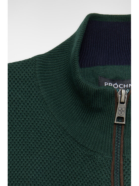 Próchnik Próchnik Kardigan PM11 SW073224000046 Zielony Regular Fit