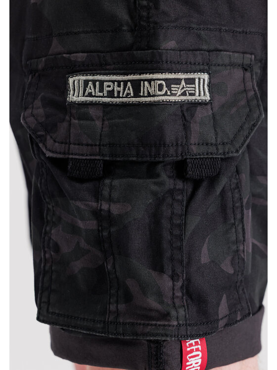 Alpha Industries Alpha Industries Szorty Camo Crew Short Kolorowy Slim Fit