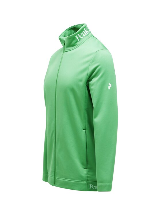 Peak Performance Peak Performance Bluza Rider Tech Zielony Regular Fit