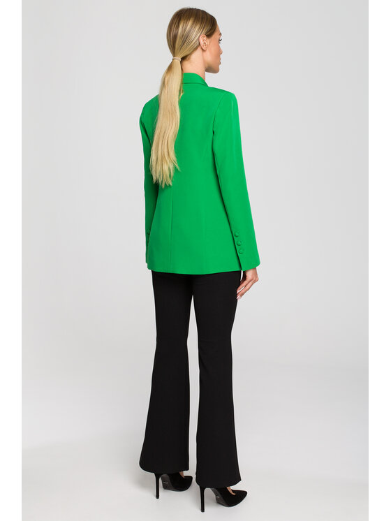 Made of Emotion Made of Emotion Marynarka M701 Zielony Casual Fit