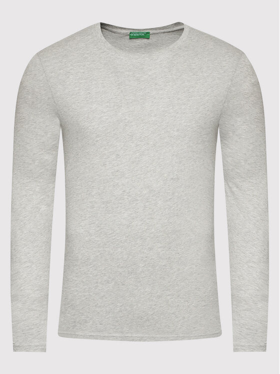United Colors Of Benetton United Colors Of Benetton Longsleeve 3U53J1F05 Γκρι Regular Fit