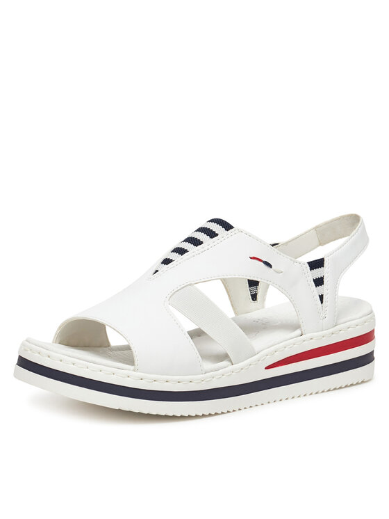 Rieker Rieker Sandali V02Y5-80 Bianco