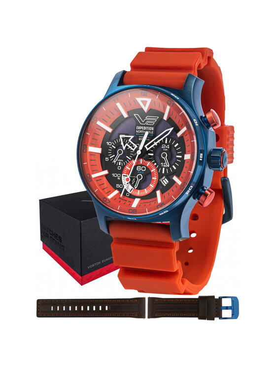 Vostok Europe Vostok Europe Zegarek VR42-595D734S Czerwony