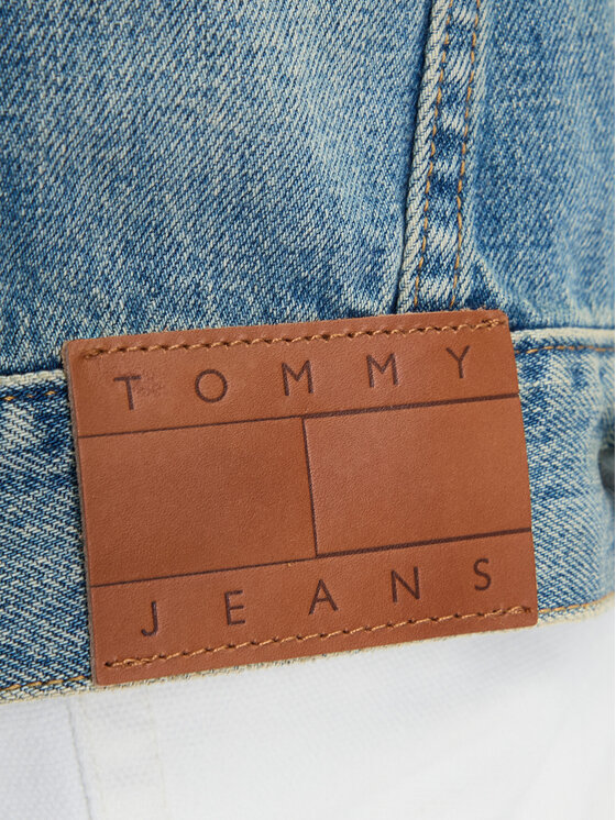 Tommy Jeans Tommy Jeans Geacă de blugi DM0DM22472 Albastru Regular Fit