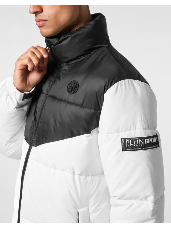 Plein Sport Plein Sport Kurtka puchowa 14139 Czarny Regular Fit