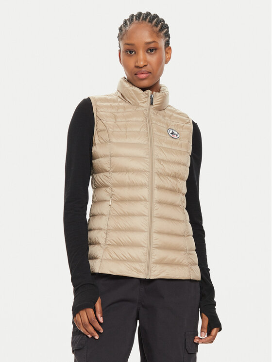 Jott Jott Prsluk Seda P000WDOW04 Bež Slim Fit