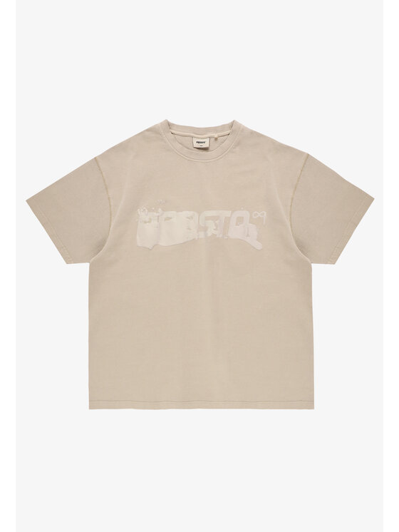 PROSTO. PROSTO. T-Shirt Splash Beżowy Regular Fit