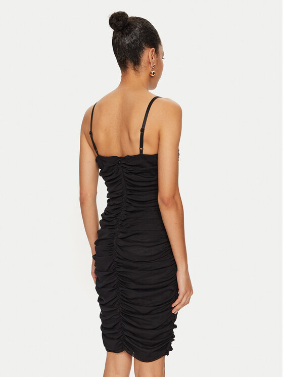 Rinascimento Rinascimento Kokteilikleit CFC0121268003 Must Slim Fit
