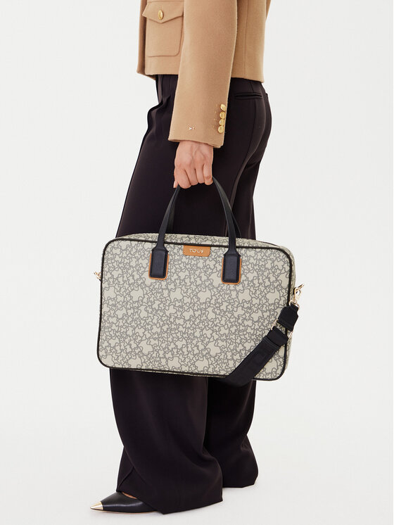 TOUS TOUS Torba na laptopa Maletin K Mini 2001028443 Beżowy