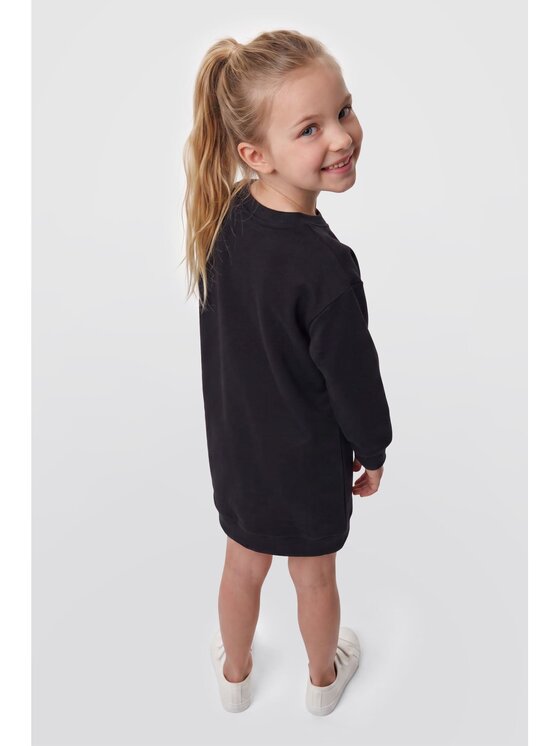 Guess Kids Guess Kids Sukienka codzienna 184586 Czarny Classic Fit