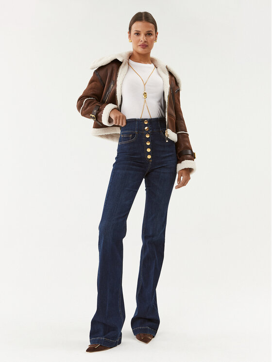 Elisabetta Franchi Elisabetta Franchi Дънки PJ-30S-36E2-V350 Тъмносин Regular Fit