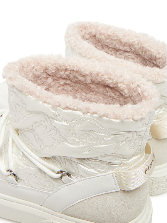 PINKO PINKO Stivali da neve Yoko 19 SS0101T036 Écru