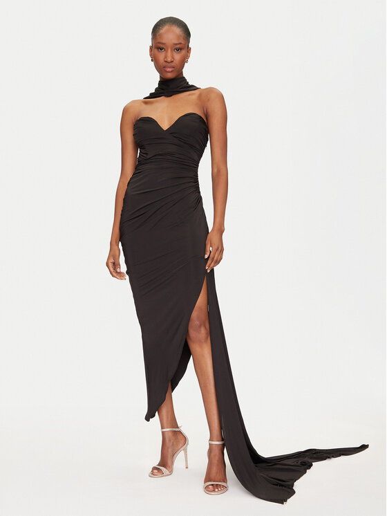 Sukienka koktajlowa Marciano Guess, Rozmiar 40, Czarna, 5GGK38 6259A