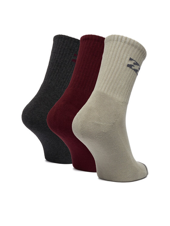 Billabong Billabong Duge čarape CEO_BR_BILLA_3061_W_AW25 (3 PACK) Šarena