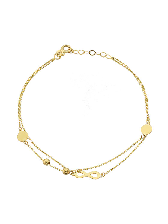 Fugart Fugart Bransoletka FUG2-21-B00439-2 Złoty