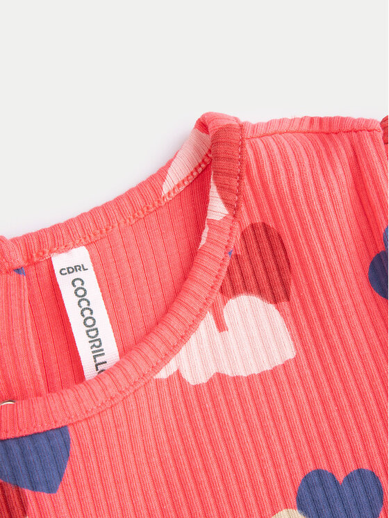 Coccodrillo Coccodrillo Ежедневна рокля ZC4129103HGK Розов Regular Fit