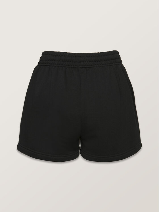 La Mania La Mania Szorty sportowe MICA Czarny Classic Fit