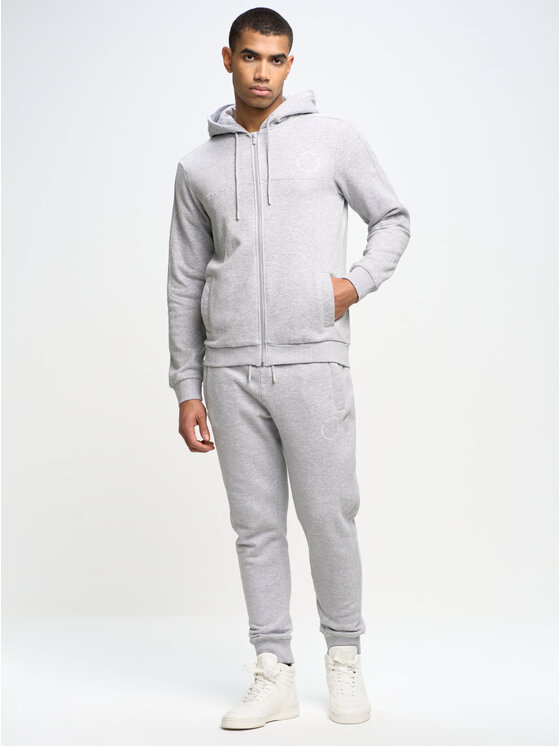 BIG STAR BIG STAR Bluza ajron_901 Szary Basic Fit