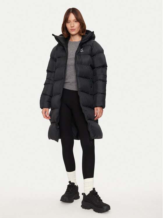 Haglöfs Haglöfs Μπουφάν χειμωνιάτικο Long Mimic 607706 Μαύρο Relaxed Fit